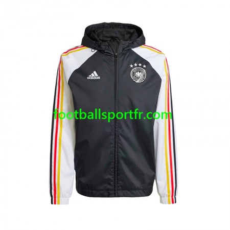 Allemagne Vestes d'entrainement Windrunner Noir 2024-2025